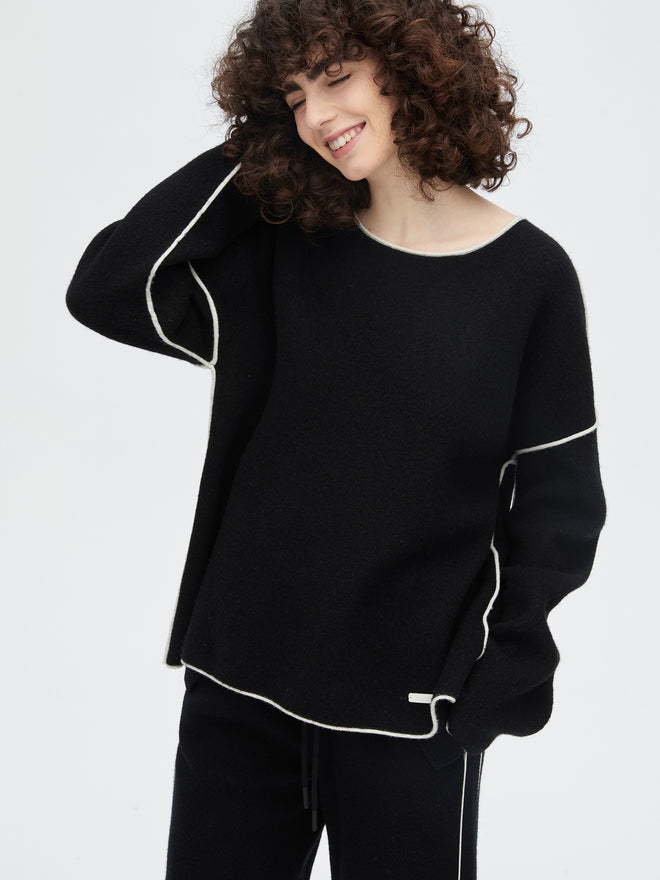 Strong Shrink Wool Pullover