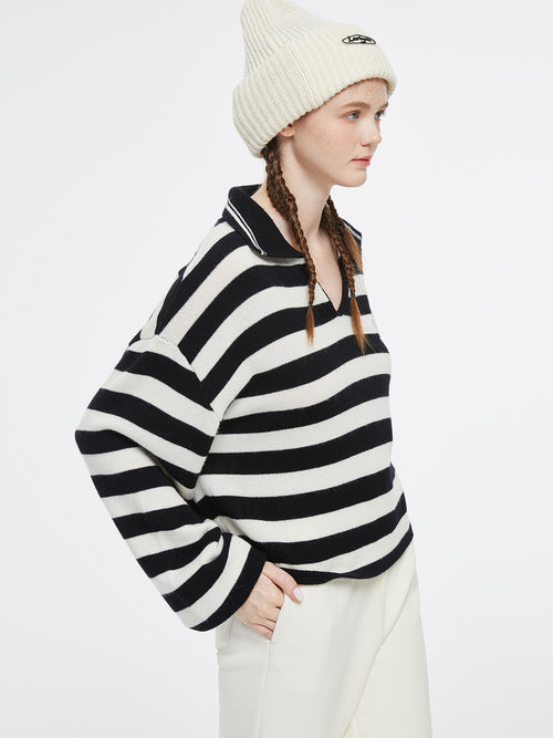 Pull rayé classique