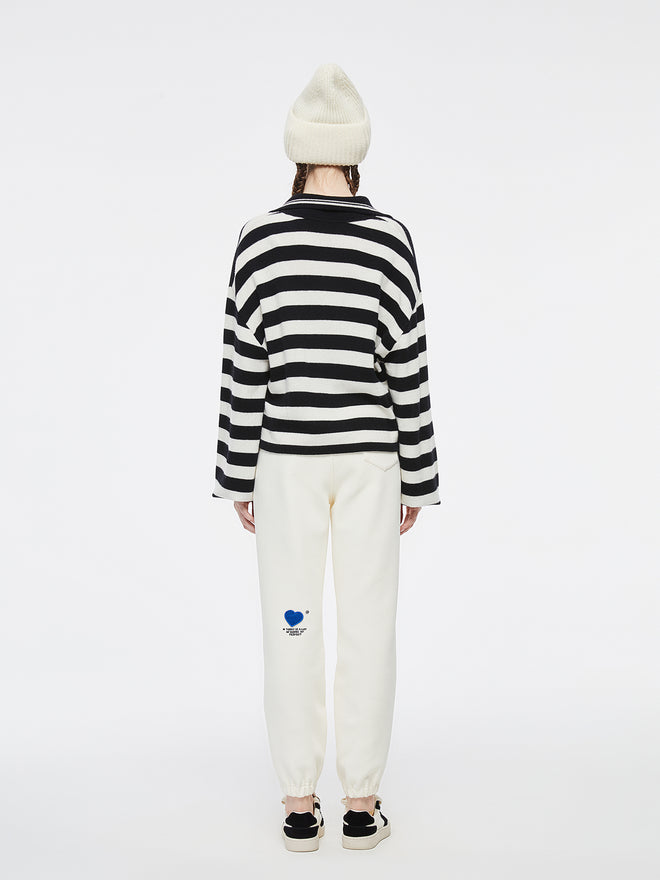 クラシックストライププルオーバー