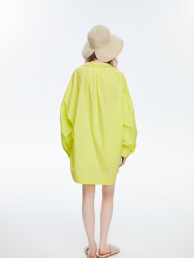 Chemise vert tendre