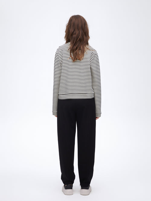 Veste rayée simple