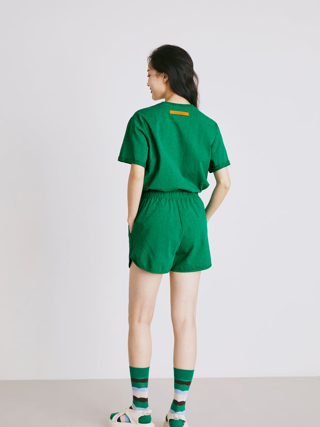 Washed Embroidered T-Shirt