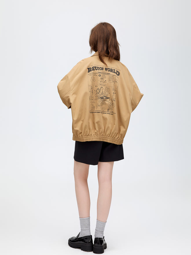 Veste de thé au lait