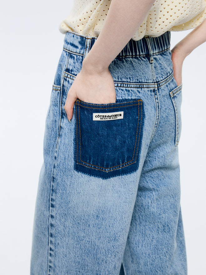 Wide Leg Tencel Jeans