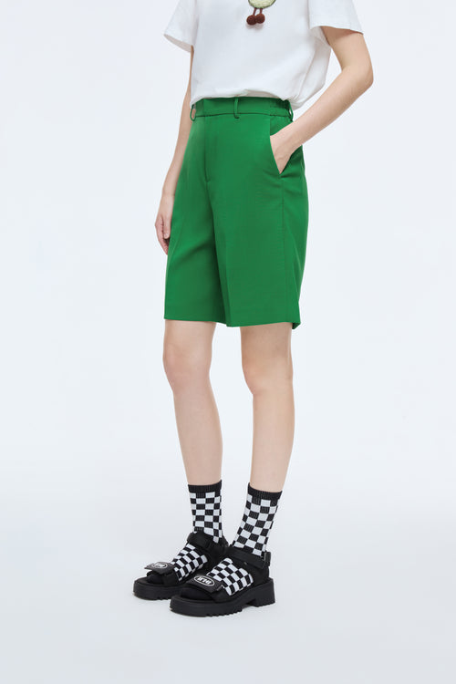 Short vert positif