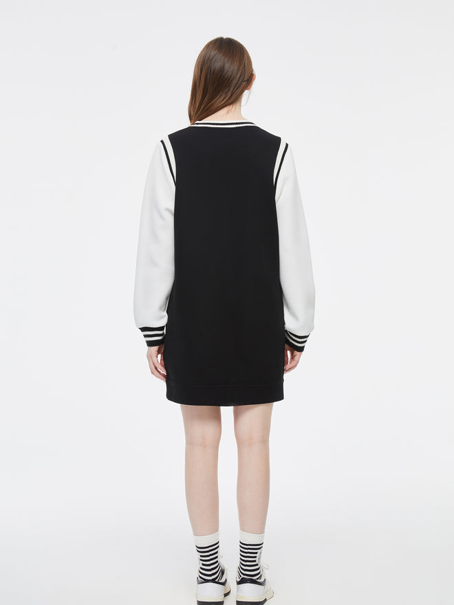 Vintage School Sweatshirt Dress