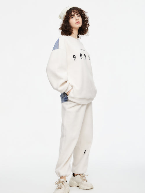 LA デニム スウェットシャツ