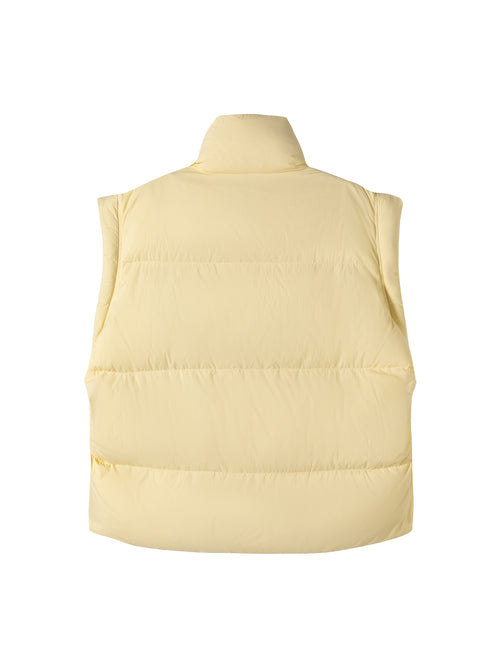 Cheese Silhouette Down Vest