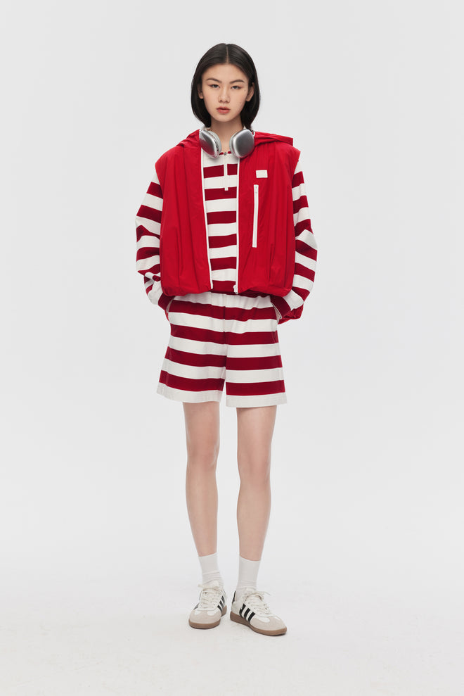 Gilet ballon rouge tomate