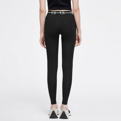 Pantalon bas noir