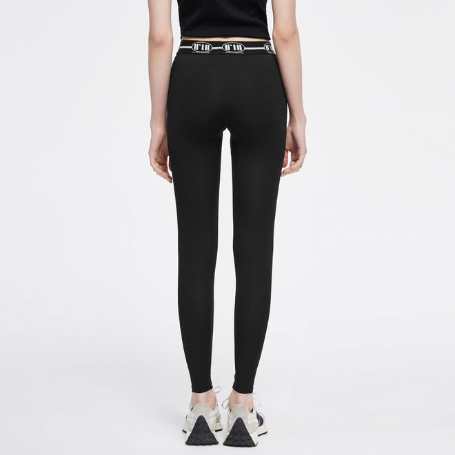Pantalon bas noir