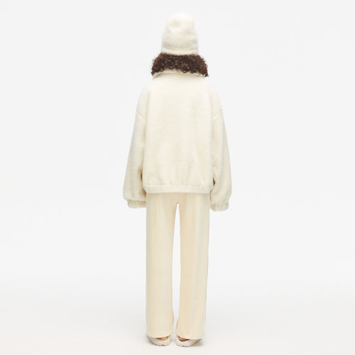 Veste pelucheuse 'Pearl Girl'