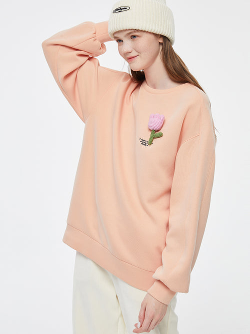 Salmon Pink Sweatshirt