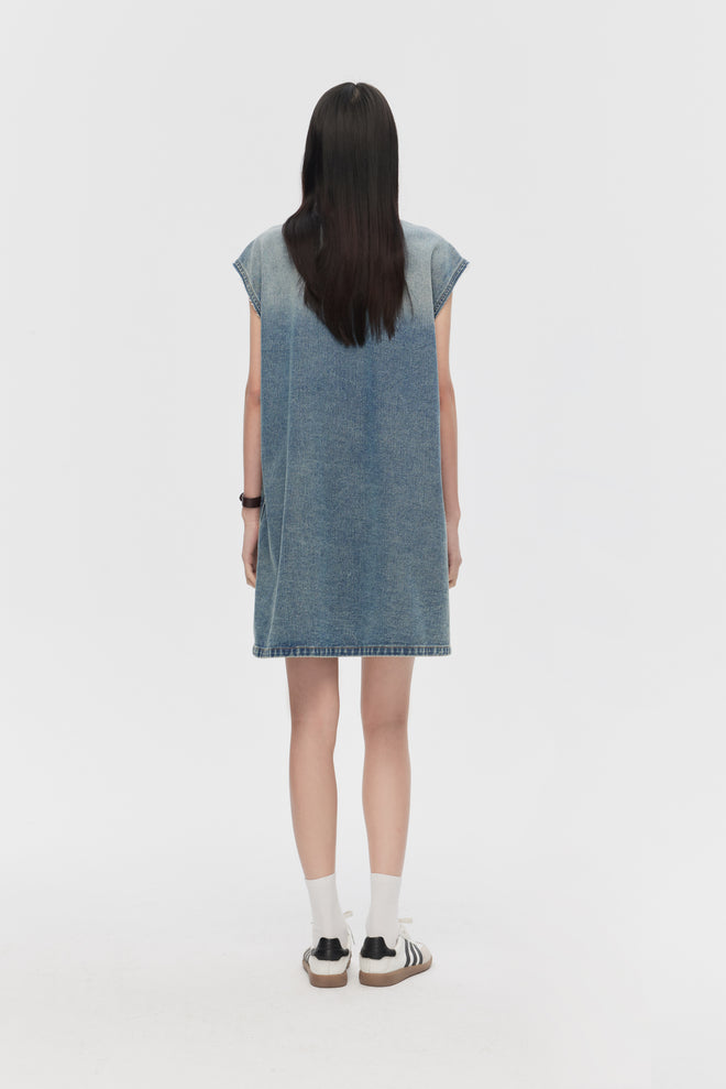 Robe en jean d'école