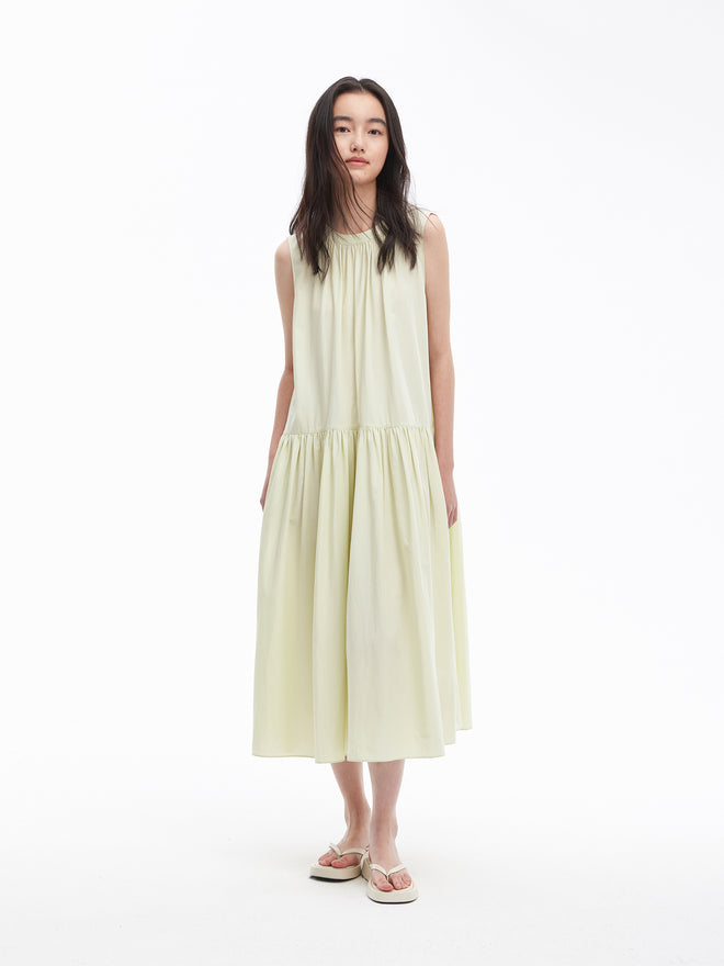 Fresh Green Holiday Tank Dress