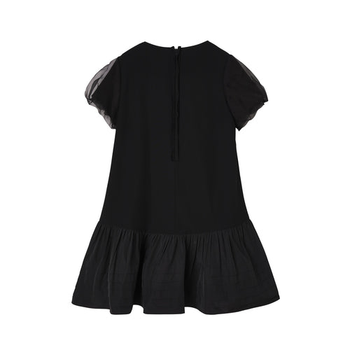 Robe ROMA avec rosette en strass