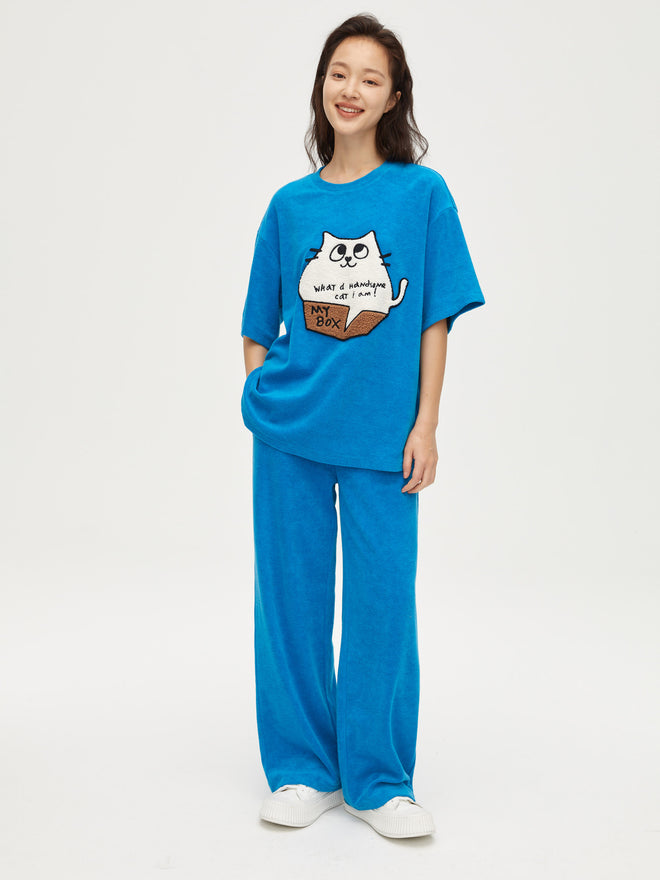 T-shirt U-Cat sur Terry