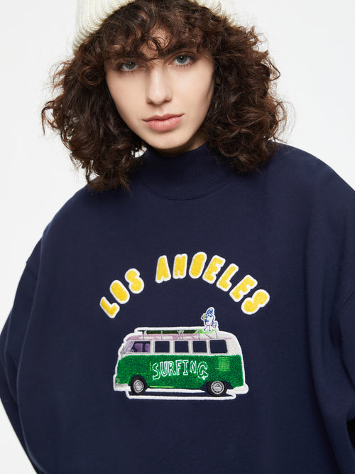 Sweat-shirt LA marine