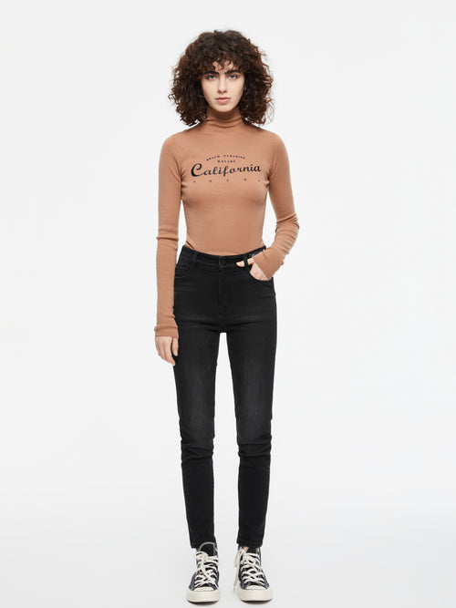 Maillot de corps en tricot imprimé en laine