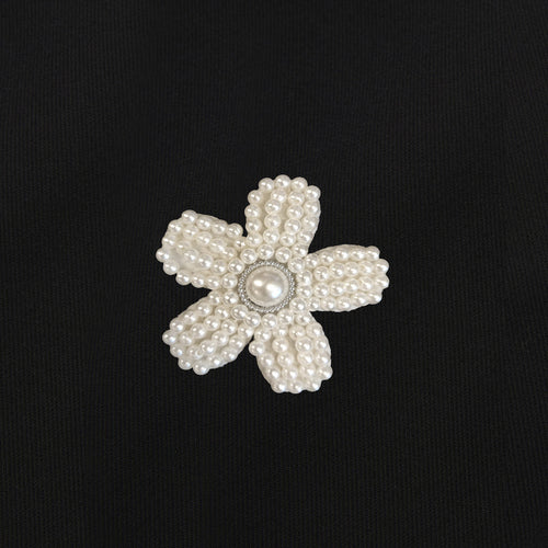 Robe ROMA avec rosette en strass