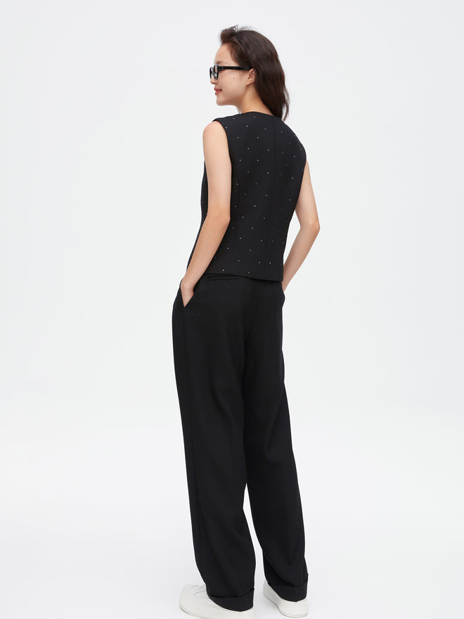 Delicate Diamond Suit Vest
