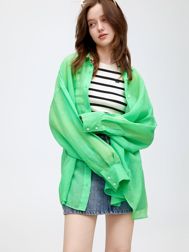 Light Green Dopamine Shirt