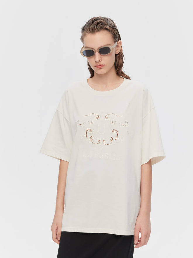 T-shirt brodé