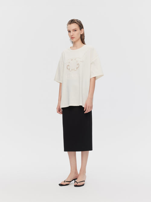 Embroidered Tee