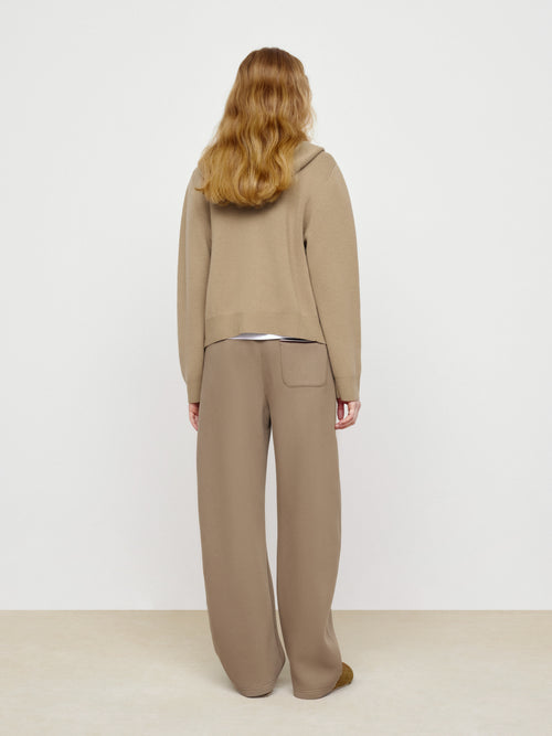 Oat Latte Woolen Coat