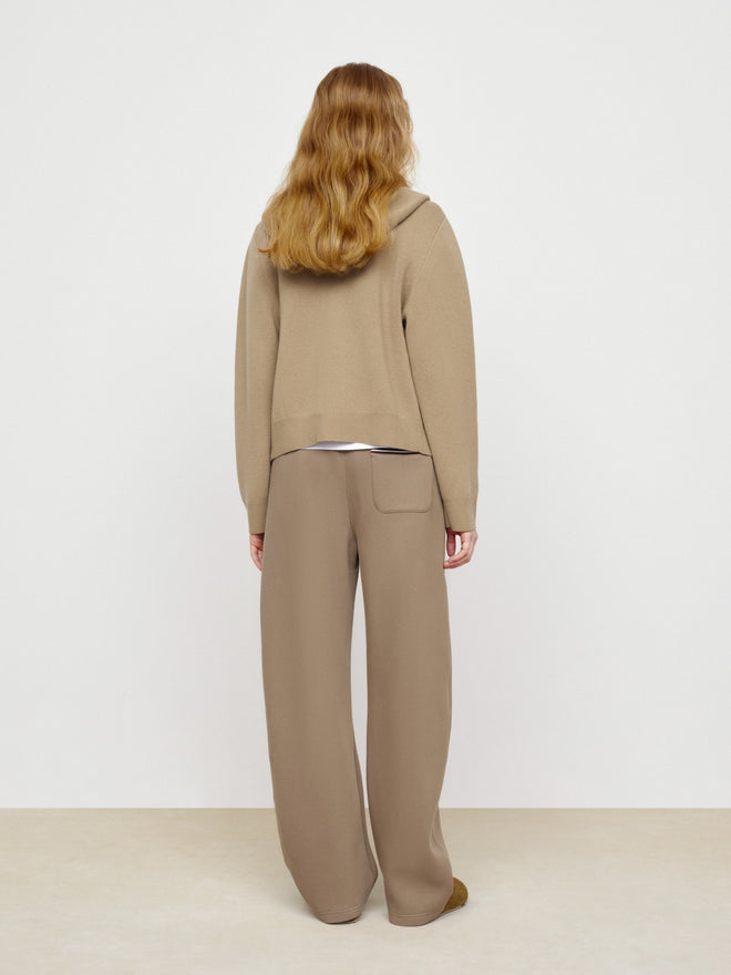 Oat Latte Woolen Coat