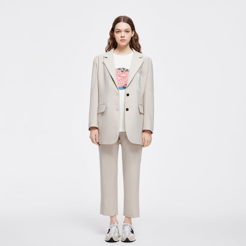 ワイドショルダーシルエットスーツ