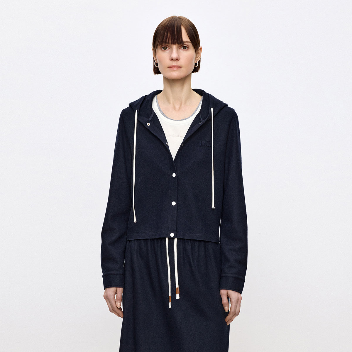 Blueberry Tea Hooded Jacket