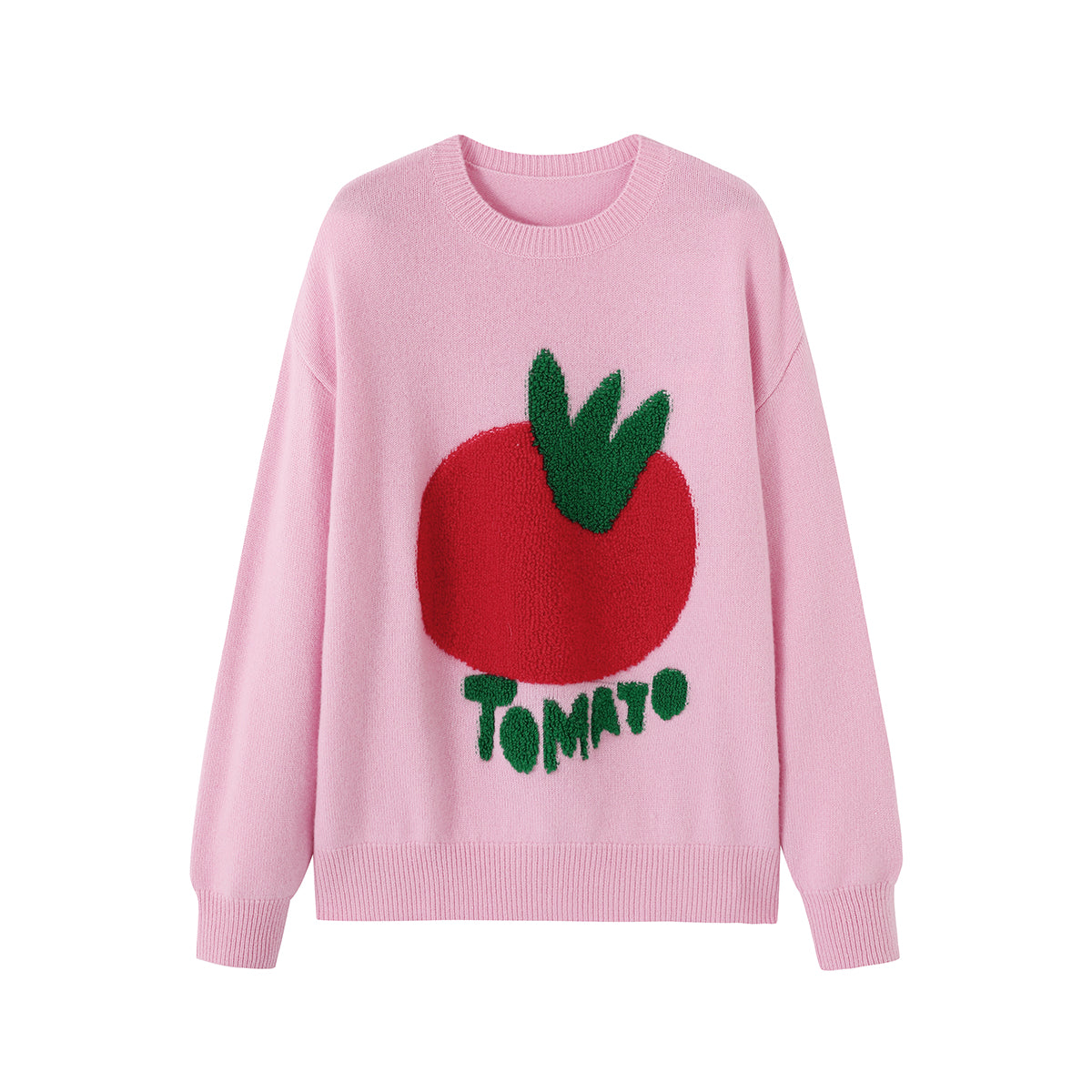 Tomato jacquard sweater – Urlazh New York Tomato jacquard sweater – Urlazh New York