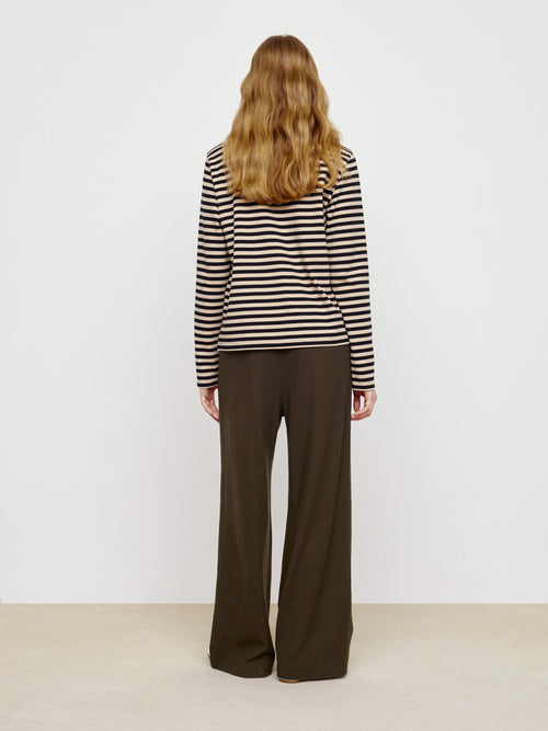 Mocha Wool Knitted Pants