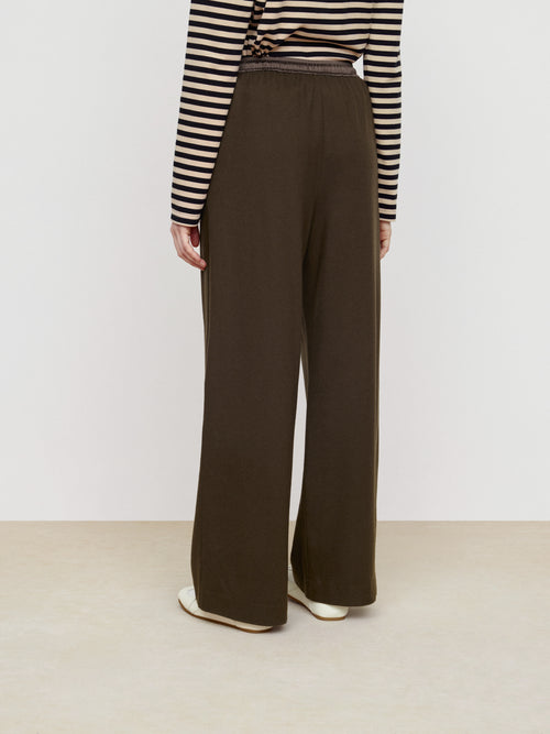 Mocha Wool Knitted Pants