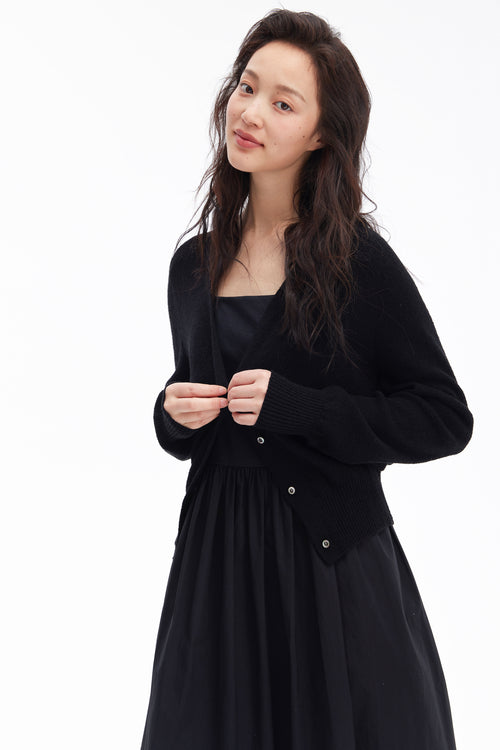 Cardigan court simple classique