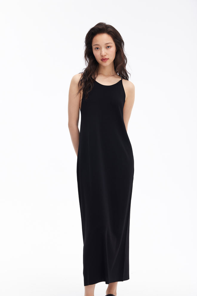 Spaghetti Straps Long Dress