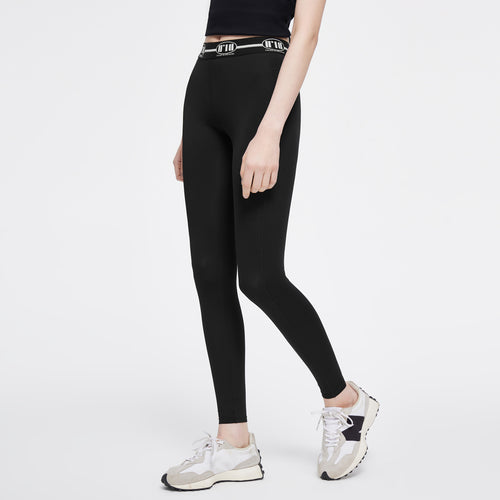 Pantalon bas noir