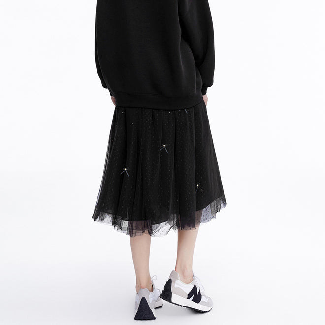 Jupe en tulle scintillant ROMA