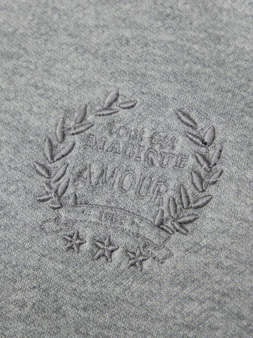Sweat-shirt coupe slim minimaliste