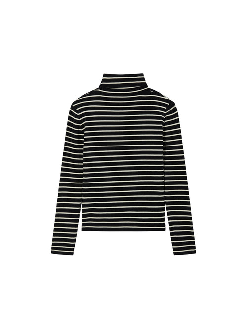 Chemise à bas rayé