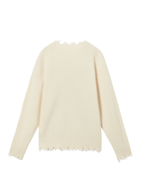 Pull imprimé vintage