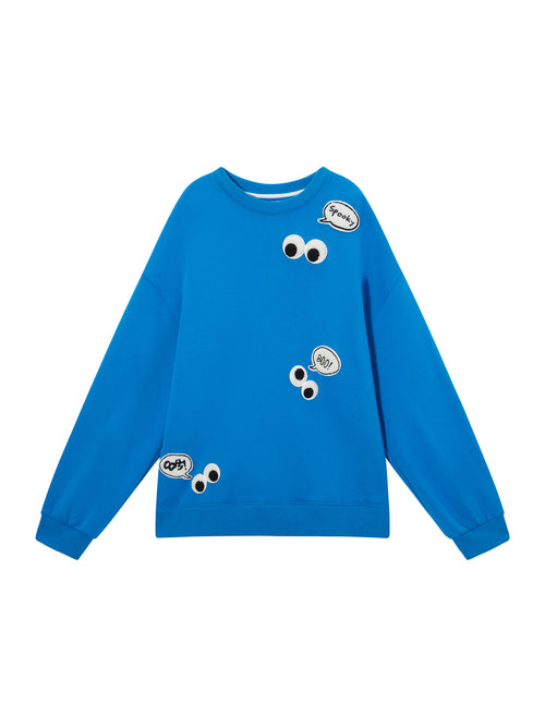 Sweat-shirt œil mignon