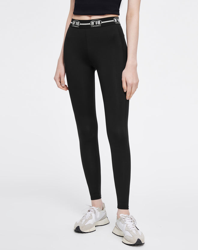 Pantalon bas noir