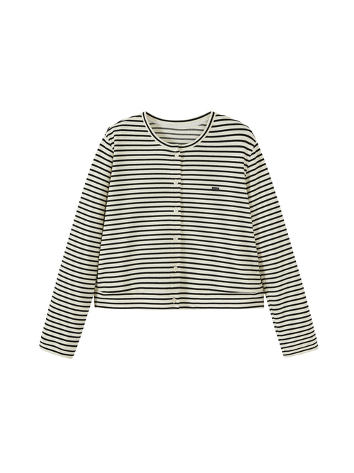 Veste rayée simple