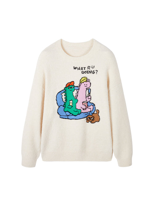 Dinosaur Comic Sweater