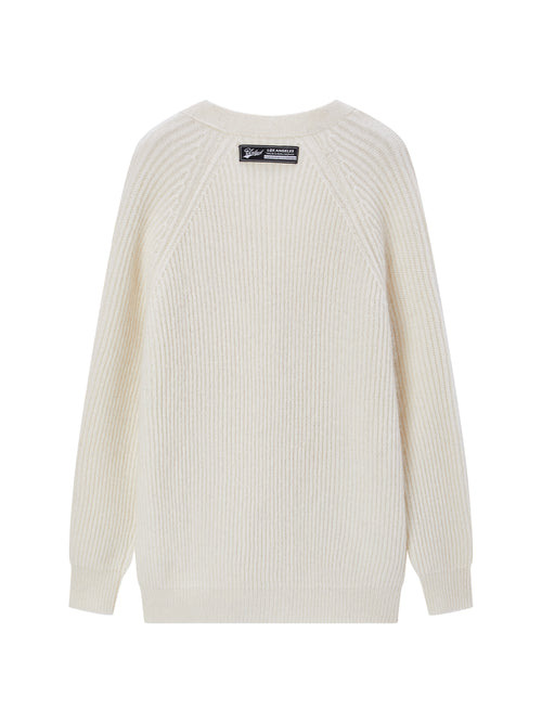 Cardigan ample en tricot