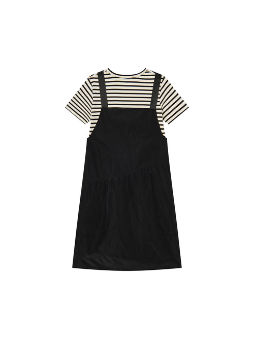 80s Two-piece Strappy Dress