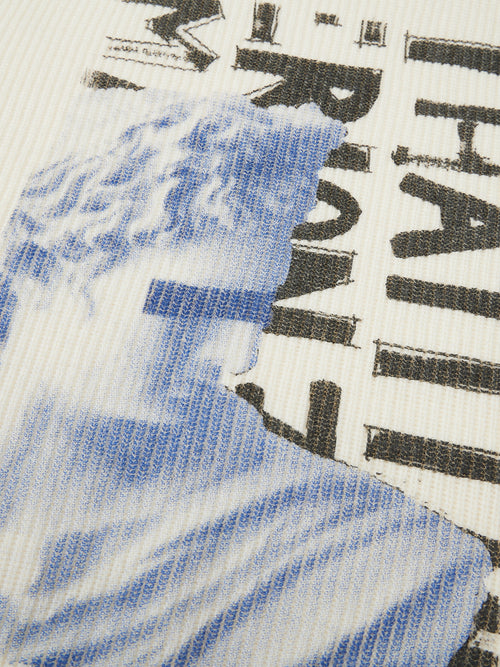 Pull imprimé vintage