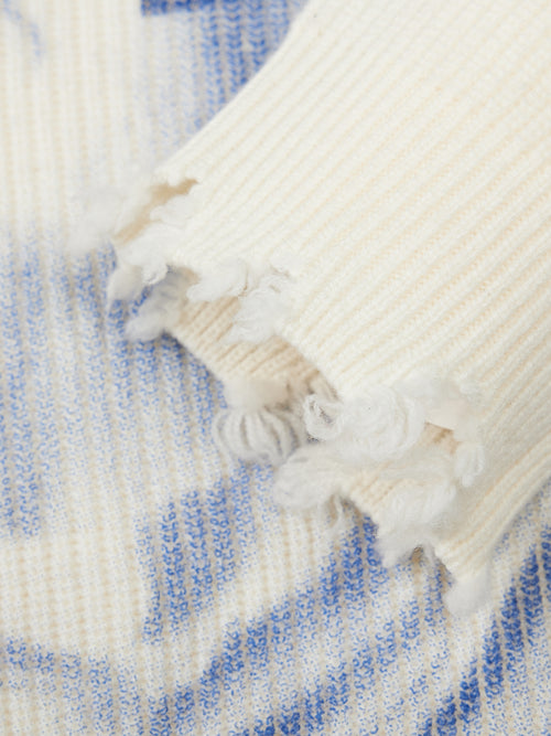 Pull imprimé vintage